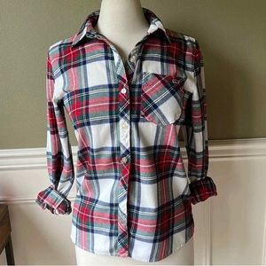 Vineyard Vines tartan plaid flannel shirt
